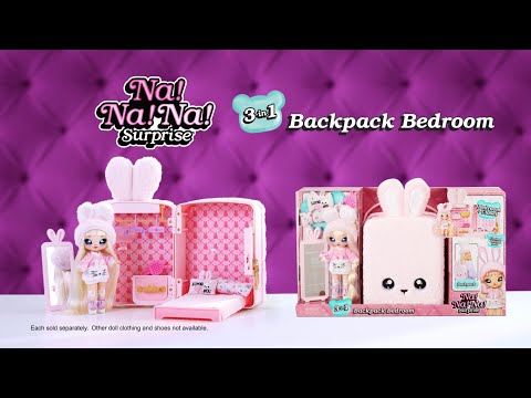 Na! Na! Na! Surprise 3-in-1 Backpack Bedroom with Limited Edition Doll - Assorted*
