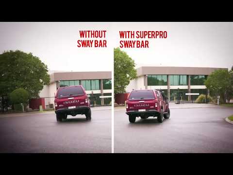 SuperPro 4WD Sway Bars - Why Your Dual Cab needs a Rear Sway bar!