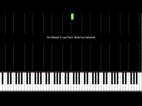 Lupe Fiasco - Battle Scars (Advanced) - Synthesia Piano Tutorial