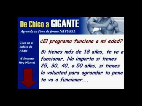 Por las manos el aumento del miembro