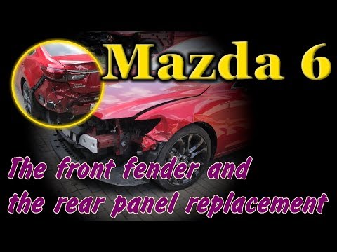 Mazda 6. Body repair. Body repair.