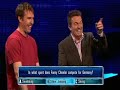 the chase itv1 bradley walsh cant stop laughing during the Fanny Chmelar question (17/10/11)