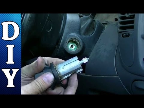 How to Remove and Replace an Ignition Lock Cylinder - Ford F150