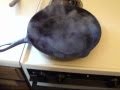 cast iron skillet cleaning trick - how to
