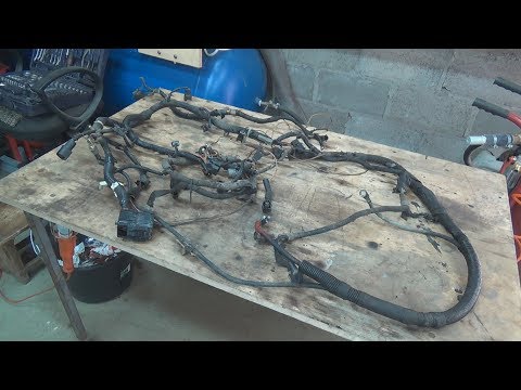 Восстановление 1994 Ford Mustang GT - part 9 - Моторная проводка