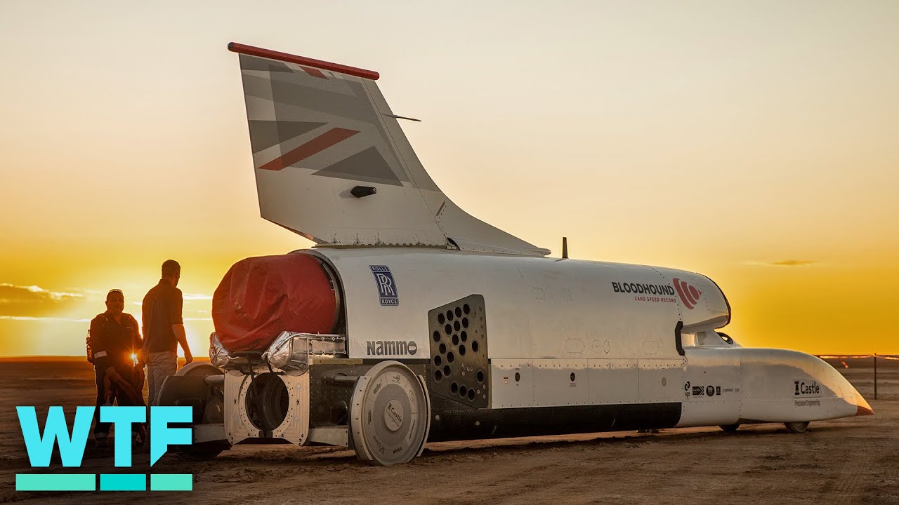 This Supersonic Car is built to break 1,000 mph