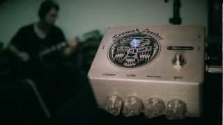 USED 320design Brown Feather Popular Distortion Made in