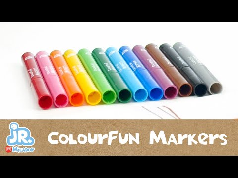 Micador Junior ColourFun Markers Box 12