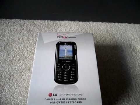 Verizon Wireless LG Cosmos (VN250) Slider Phone