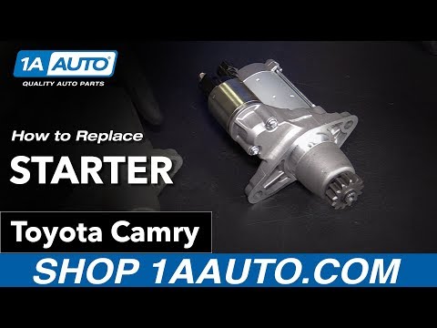 How to Replace Starter 06-11 Toyota Camry