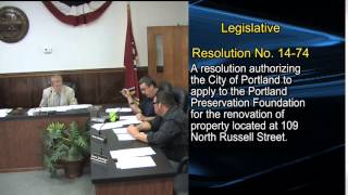 5/19/14 City of Portland Council Meeting