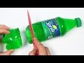 How to Make Sprite Soda Gummy Bottle Shape Fun & Easy DIY Sprite Soda Jello Dessert!