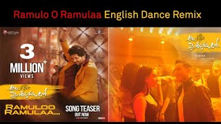 AlaVaikunthapurramuloo - Ramuloo Ramulaa Song Teaser Dance Remix || Allu Arjun