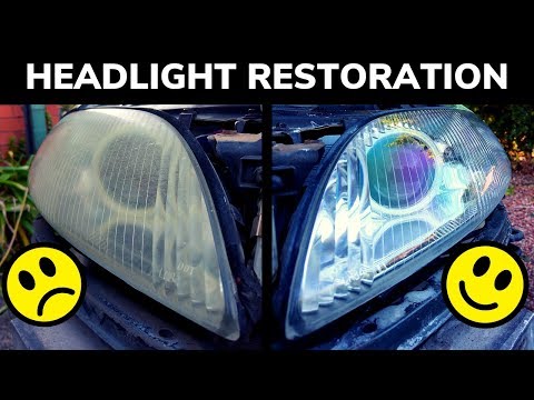 HEADLIGHT RESTORATION AND BIRD STAIN REMOVAL