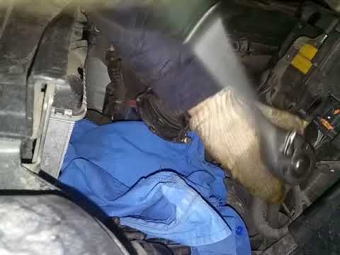 Emplacement dans le jauge d'huile en boite Peugeot 208