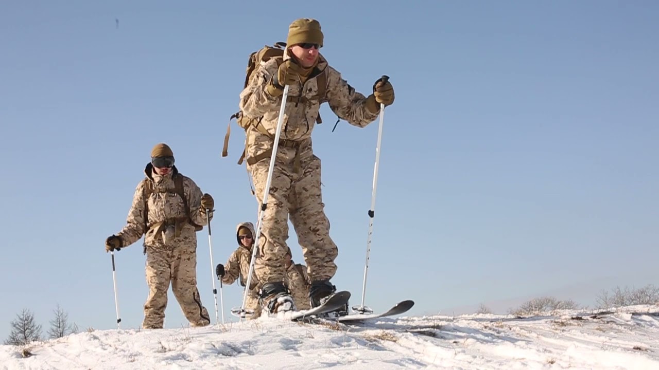 U.S. Marines – Military Ski Patrol Training – Japan