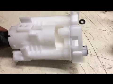 Replacement of the fuel filter on lexus rx300 2002