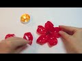 Tutorial: Flores de plástico. Plastic flowers.