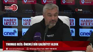 Thomas Reis: Önemli bir galibiyet aldık