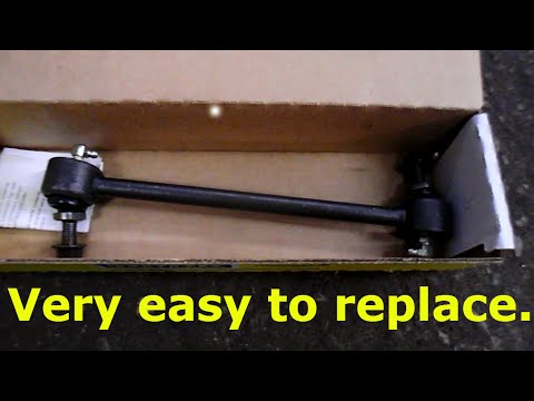 How to replace rear sway bar links on a 2008 Toyota Highlander