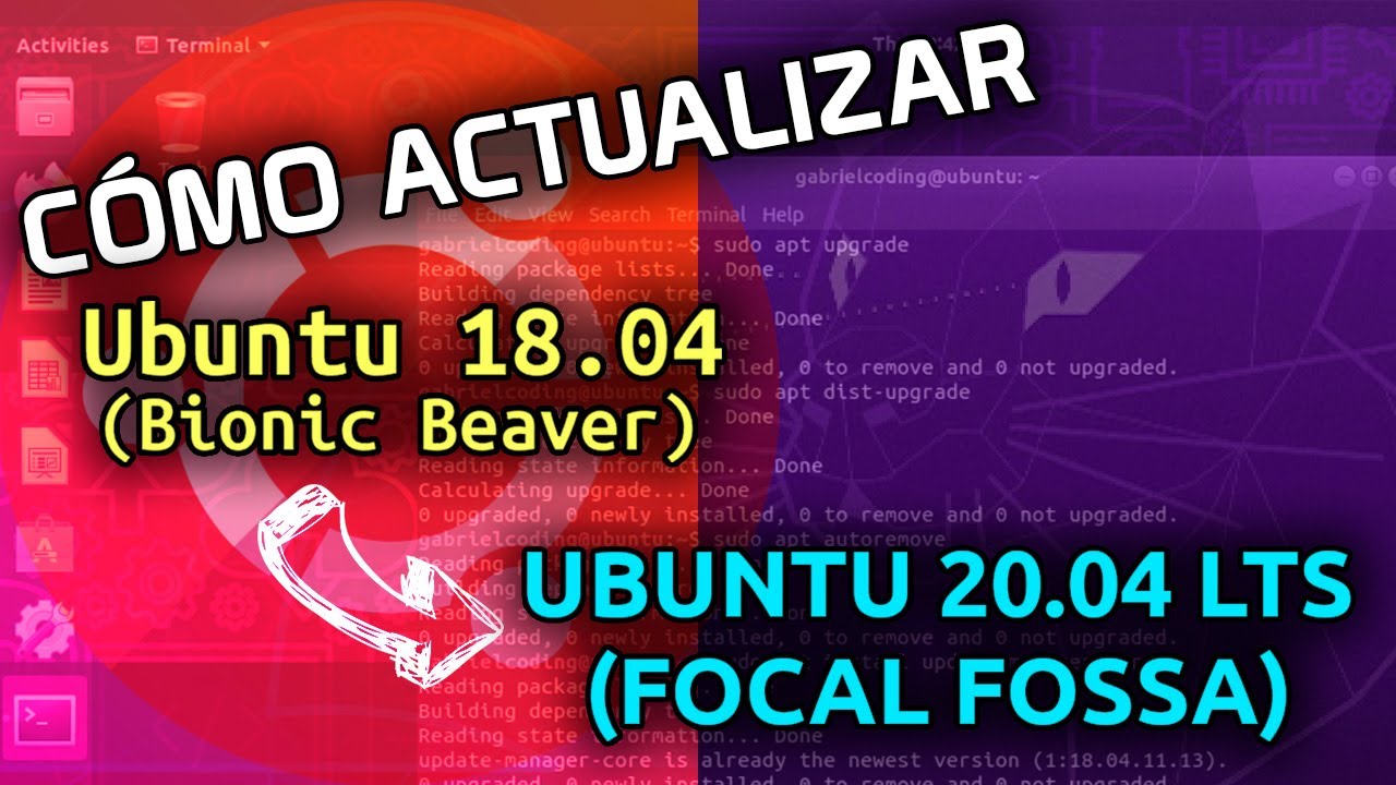 Como ACTUALIZAR Ubuntu 18.04 a 20.04 DESDE TERMINAL