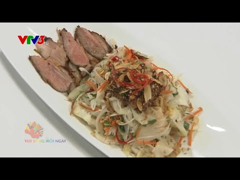 Gỏi vịt mít non