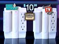 Side Socket - Space Saving Swivel Power Strip - As Seen On TV