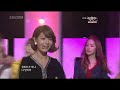 101112 소녀시대 (Girls' Generation) SNSD - 훗 (Hoot) live & winning and encore @ Music Bank