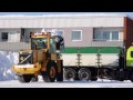 Volvo L70D - Volvo FH12 6x2 (f.d Thurhagen) - Scania P114G 6x2 - Snowloading