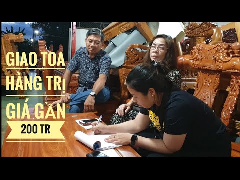 Giao toa 200 triệu cô LAN ANH Cần Thơ (số 201)/đồ gỗ trâm anh/0794455222