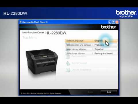 ... Wireless Brother Printer With A Router That Uses Security - HL-2280DW