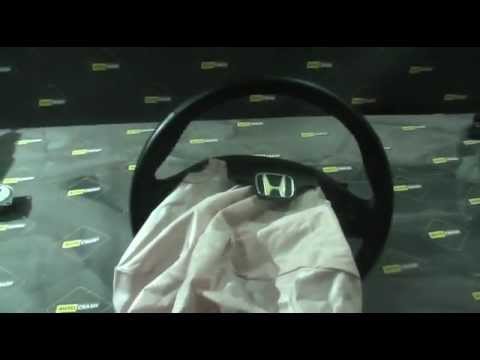 Видео теста восстановленной подушки безопасности Honda CRV AIRBAG
