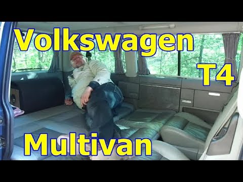 Фольксваген Т-4 Мультиван t-4 Multivan. Видео обзор, тест-драйв. 'Нестареющий помощник'.