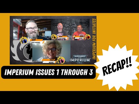 Imperium Issues 1 through 3 recap with the team! What we did / didn’t like and what’s next!