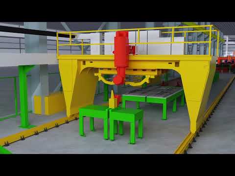 Train Roof manufacturing process | 3d walkthrough Omax
