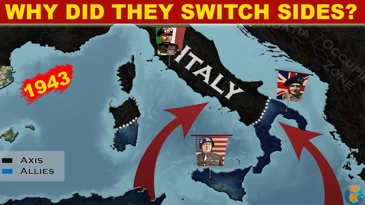 Why did Italy Switch sides in WW2?