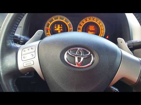 Отключение зуммера ремня безопасности Toyota Corolla X E150
