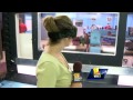 11 News' Kim Dacey braves wind tunnel
