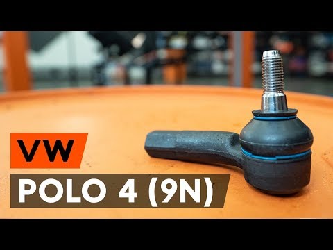 Как заменить наконечники поперечной рулевой тяги на VW POLO 4 (9N) (ВИДЕОУРОК AUTODOC)