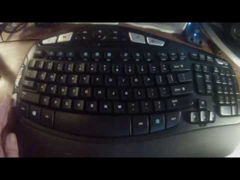 Logitech K350 Wireless Wave Keyboard And Mouse Combo