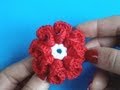 Вязание цветка крючком Урок 9 — How to Crochet flower