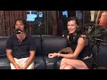 Milla Jovovich and Steve Zahn Meet Andrew Dice Clay on Opie and Anthony