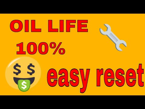 How to reset oil life, maint reqd light, service wrench on honda crv 08 09