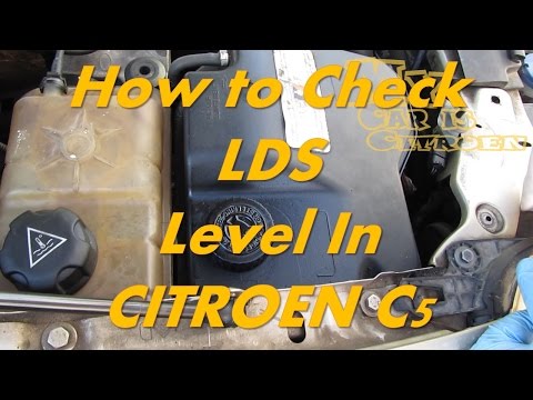 ... C5 - How to Check LDS Level - ... Hydractive Suspension Fluid Level