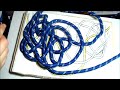 COMO HACER UN COLLAR DE NUDOS A LA MODA. HOW TO MAKE A KNOT CORD NECKLACE. TUTORIAL DIY.