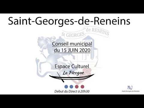 Conseil municipal du lundi 15 juin 2020