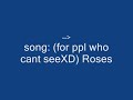 Outkast - roses ( only the song )