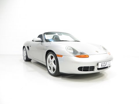 A One Owner Porsche Boxster S with Only 44,860 Miles and Complete Porsche History. SOLD!