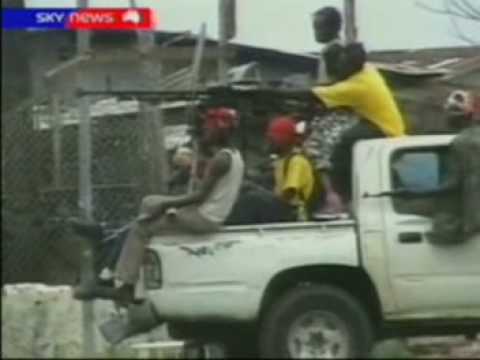 justin bieber getting shot with a gun. Liberian militiamen operating a DShKM machine gun before being shot at themselves during the 2nd Liberian civil war