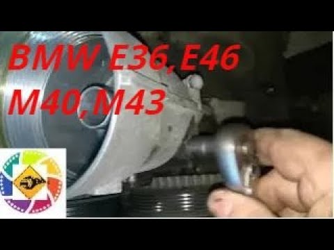 BMW E36,E46 M40,M43 1.8l замена прокладки масляного стакана(корпуса фильтра)